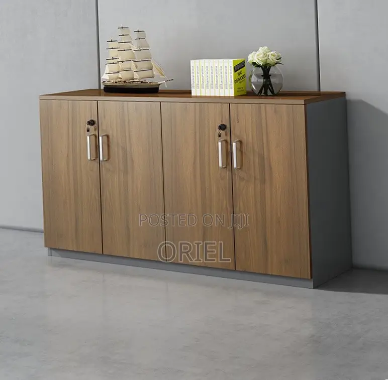 Office Credenza : 4-Door Office Credenza (Custom Made)