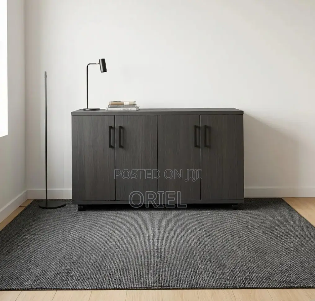 Office Credenza : 4-Door Office Credenza (Custom Made)