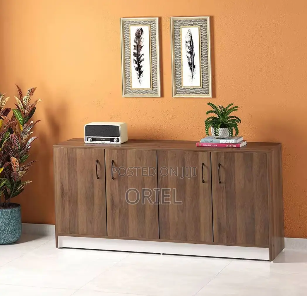 Office Credenza : 4-Door Office Credenza (Custom Made)