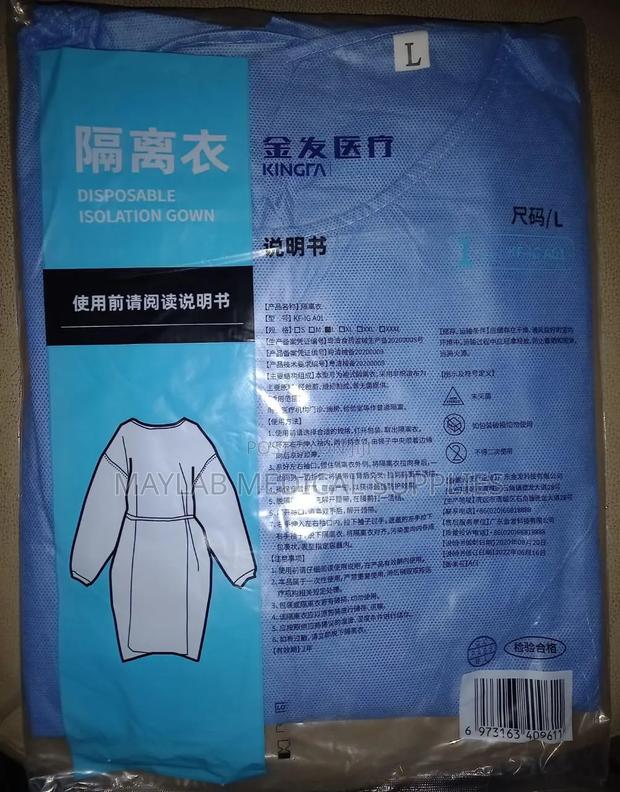 Isolation Gown – Disposable Medical Protective Gown - main view