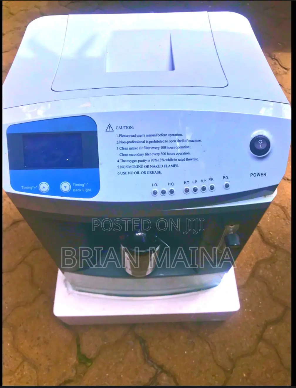 Oxygen Concentrator - Model JAY 10