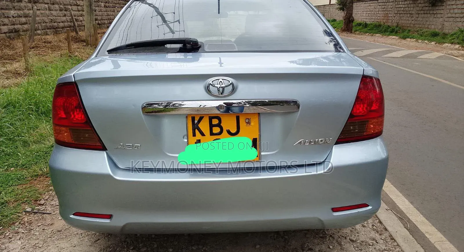 Toyota Allion 2007 Blue