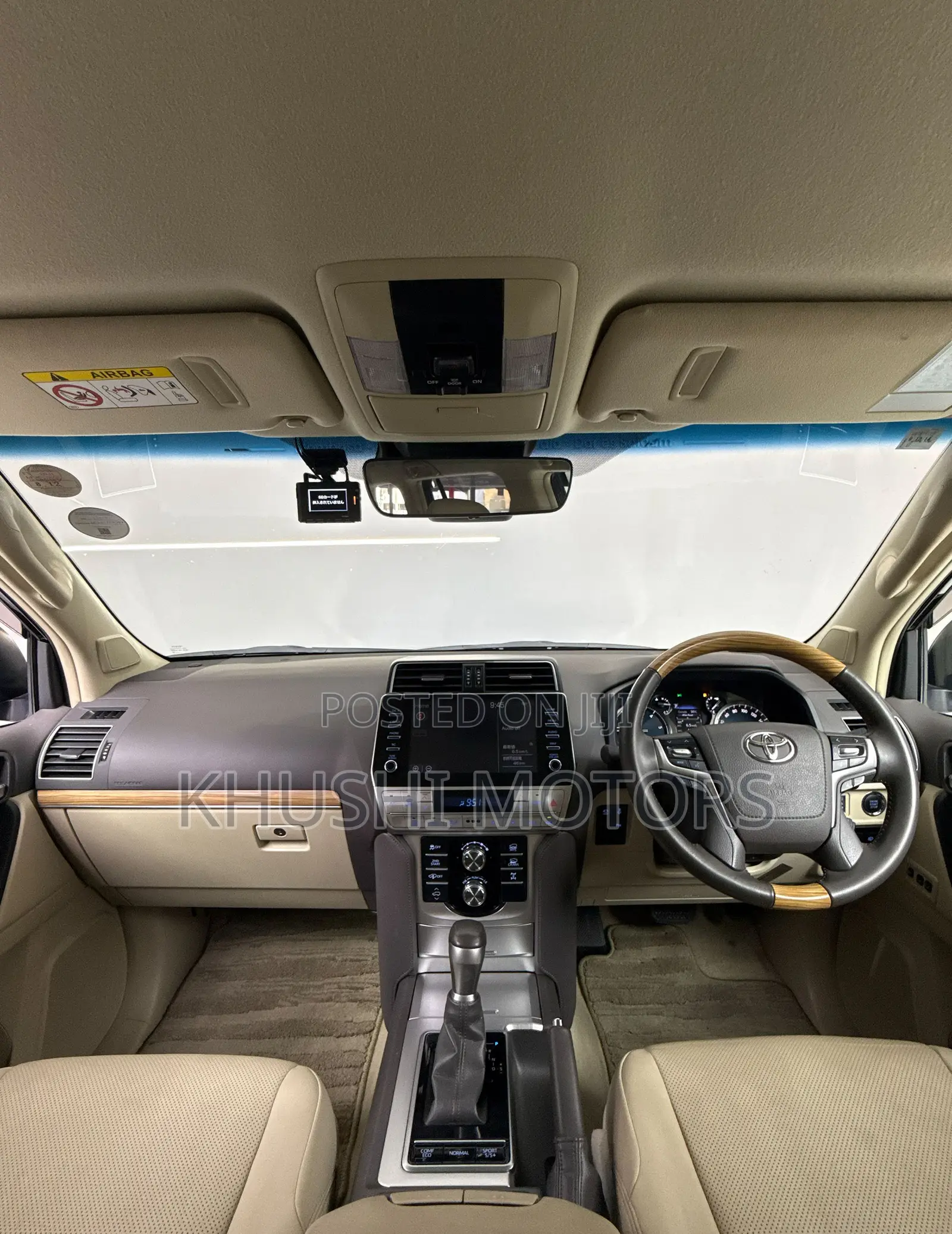 Toyota Land Cruiser Prado 2020 Matt Black