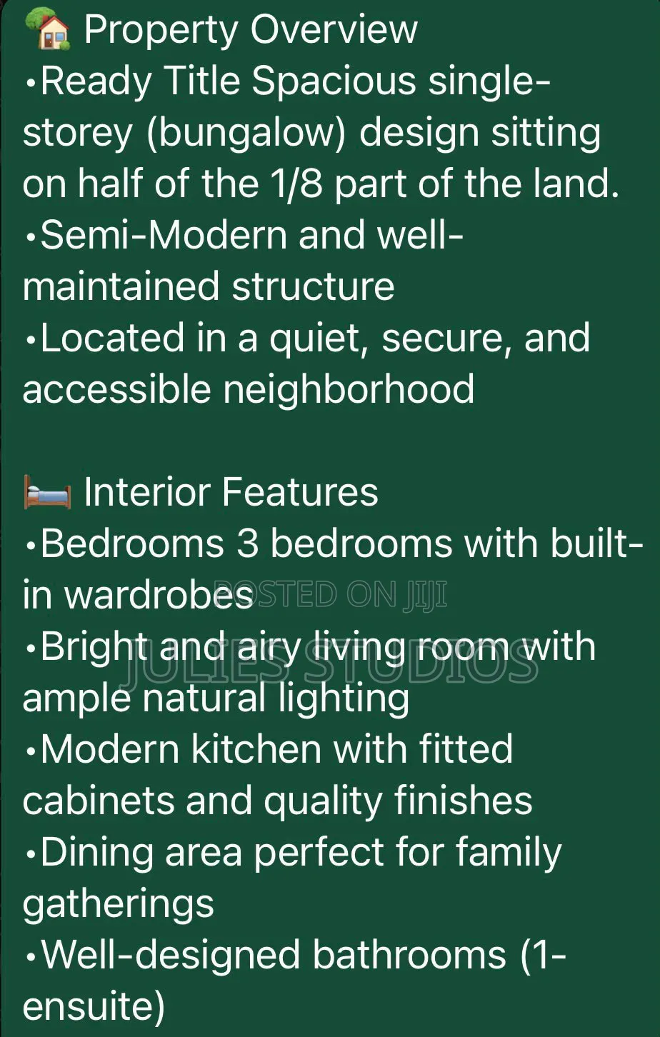3bdrm Bungalow in Mtondia Co-Operative, Kilifi Town for sale