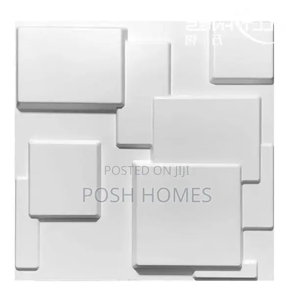 Glue 3d Wallpanels White