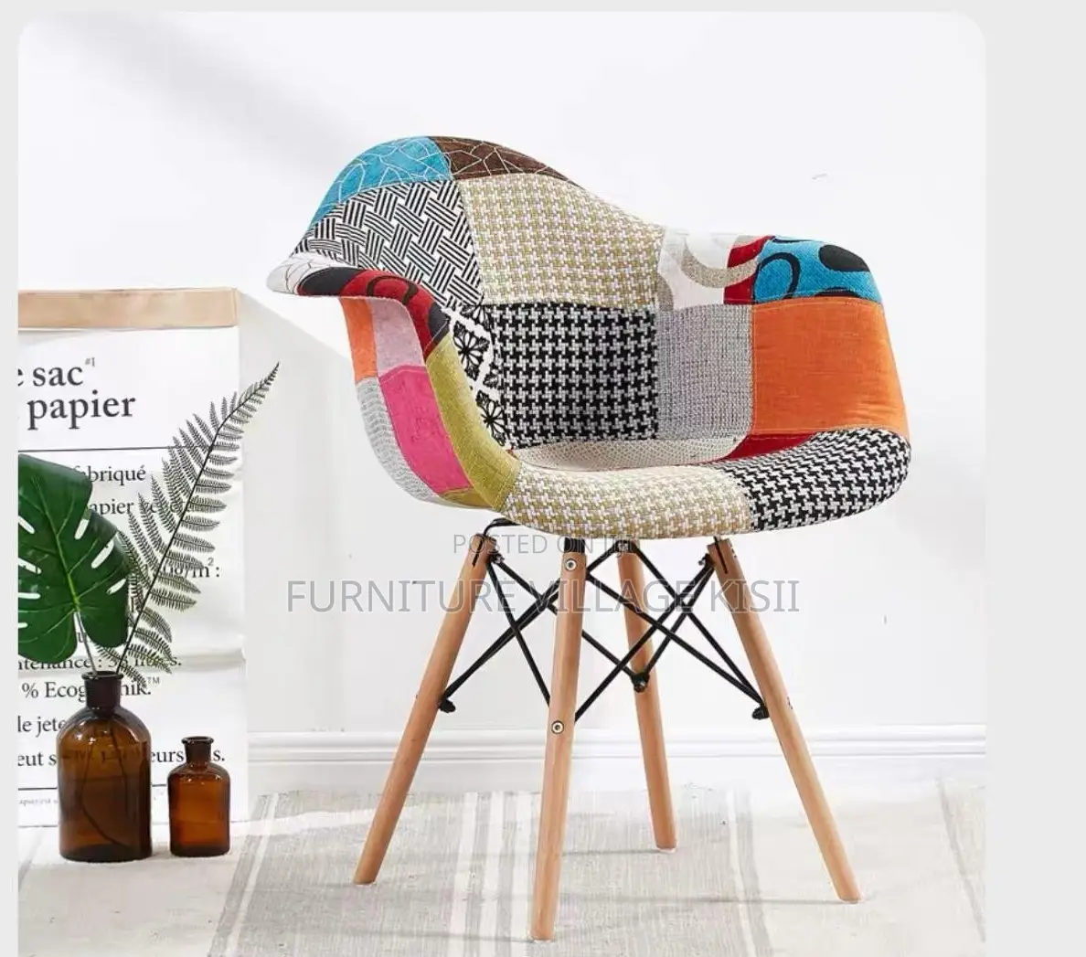 Home Furniture;Wooden Eames Chair