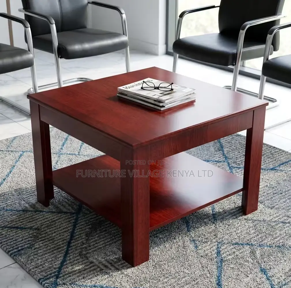 Coffee Table; Mahogany Imported Home-Office Coffee Table