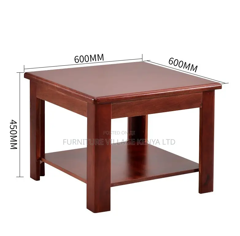 Coffee Table; Mahogany Imported Home-Office Coffee Table