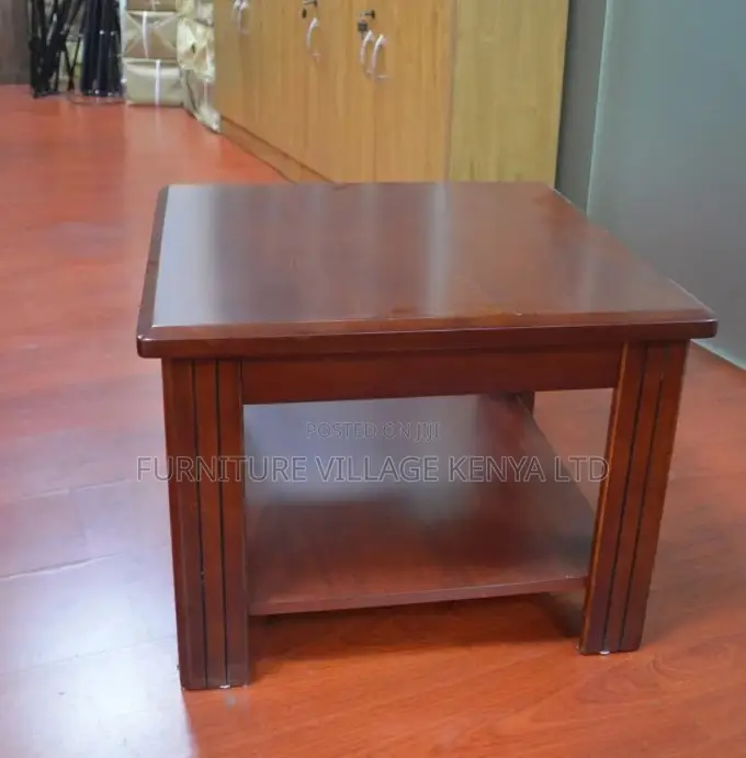 Coffee Table; Mahogany Imported Home-Office Coffee Table