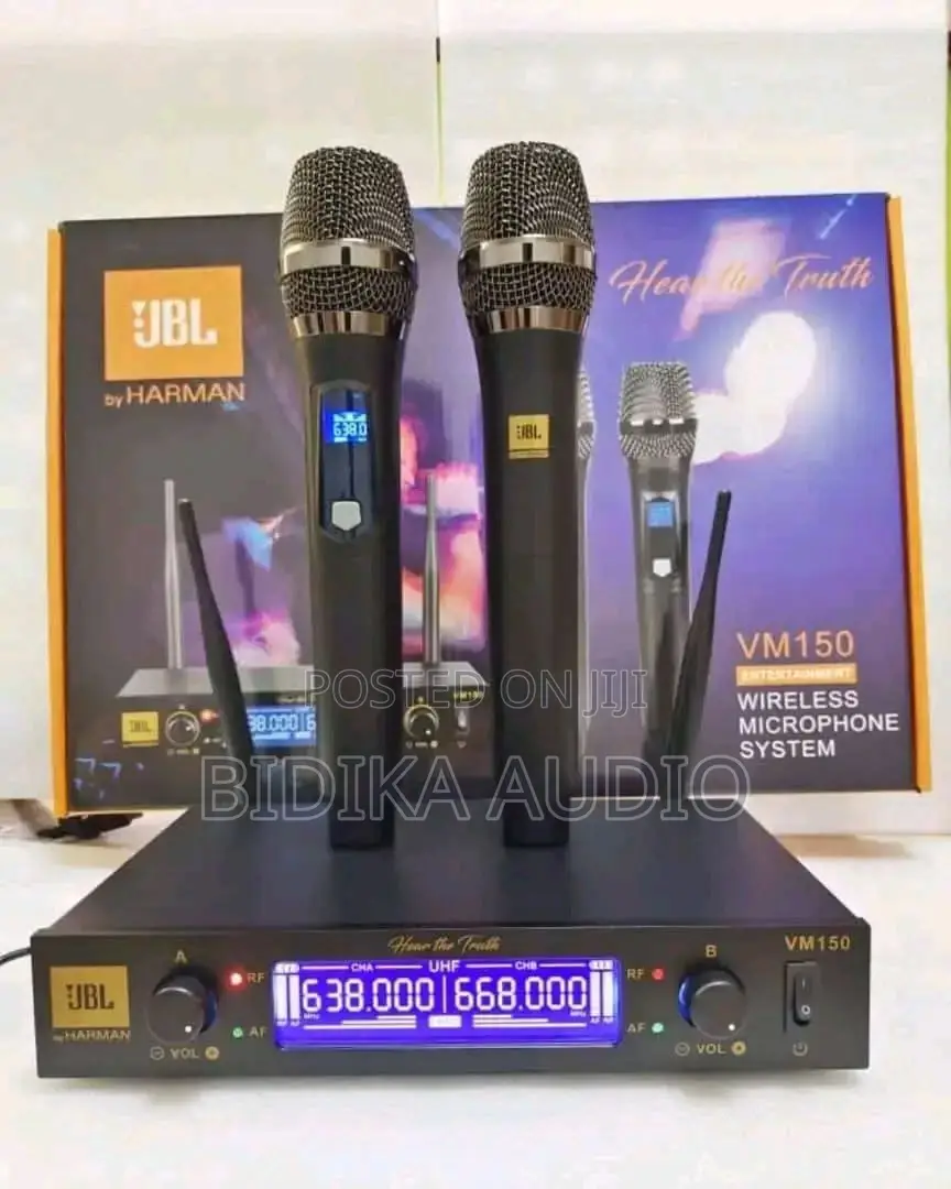JBL VM150 Entertainment Wireless Microphone System