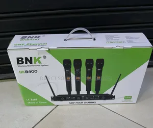 BNK BK8400 UHF Microphone Set With Receiver