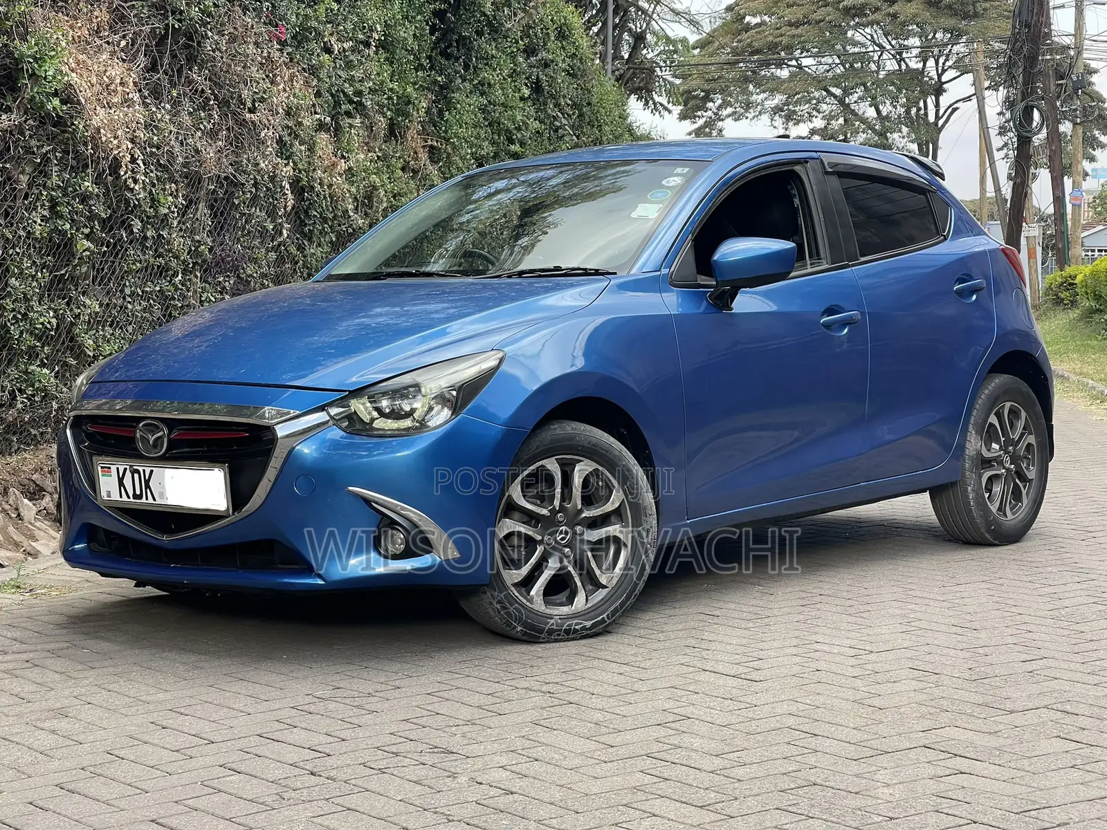 Mazda Demio 2015 Blue