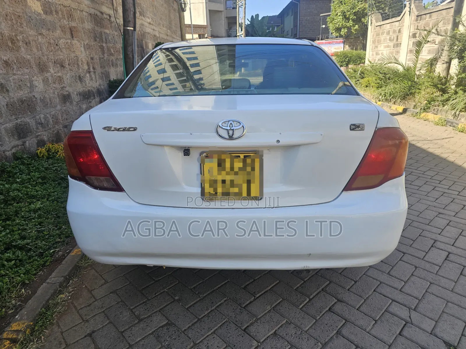 Toyota Axio 2007 White