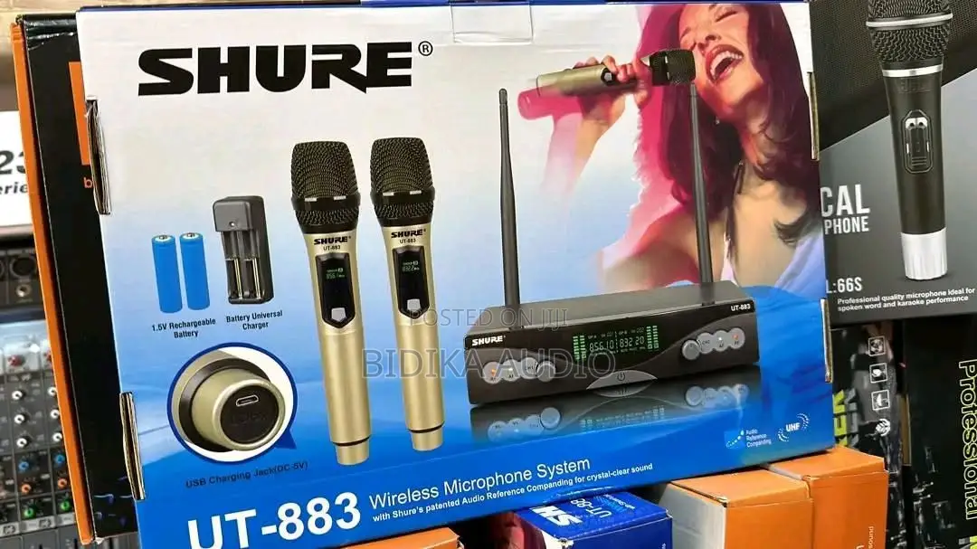Shure UT-883 Rechargeable Wireless Mic Kit