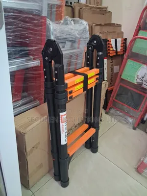 Minara 2.5m + 2.5m Double Telescopic Ladder