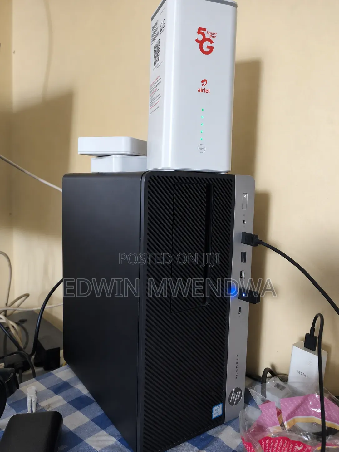 Desktop Computer HP ProDesk 600 G5 16GB Intel Core i5 HDD+SSD 2T