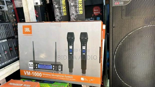 JBL VM-1000 Professional Wireless Microphone System – 2 Handheld Mics - main view
