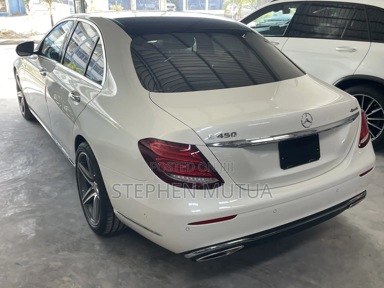 Mercedes-Benz E450 2019 White