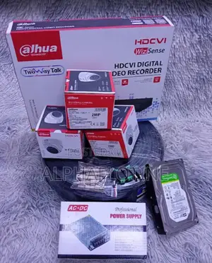 Complete Package Dahua 4-Channel Kit(dome/Bullets)