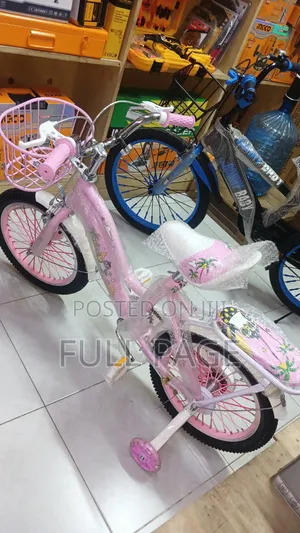 Kids Pink Bicycle Size 16