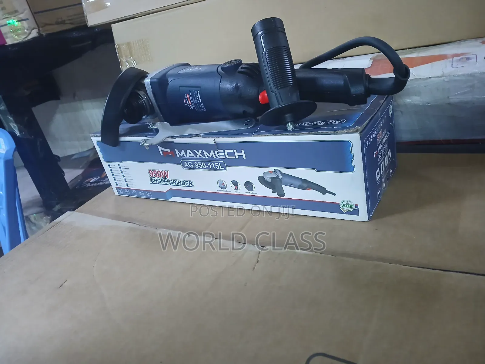 Maxmech 950W Angle Grinder AG 950-115l