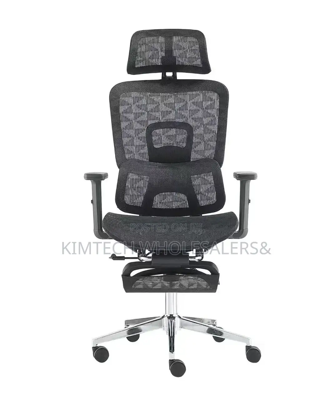 Executive Ergonomic Chair With Headrest Footrest