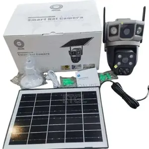 4G Dual-Lens V380 Solar PTZ Camera