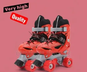 -Double Row Quad Roller Skates
