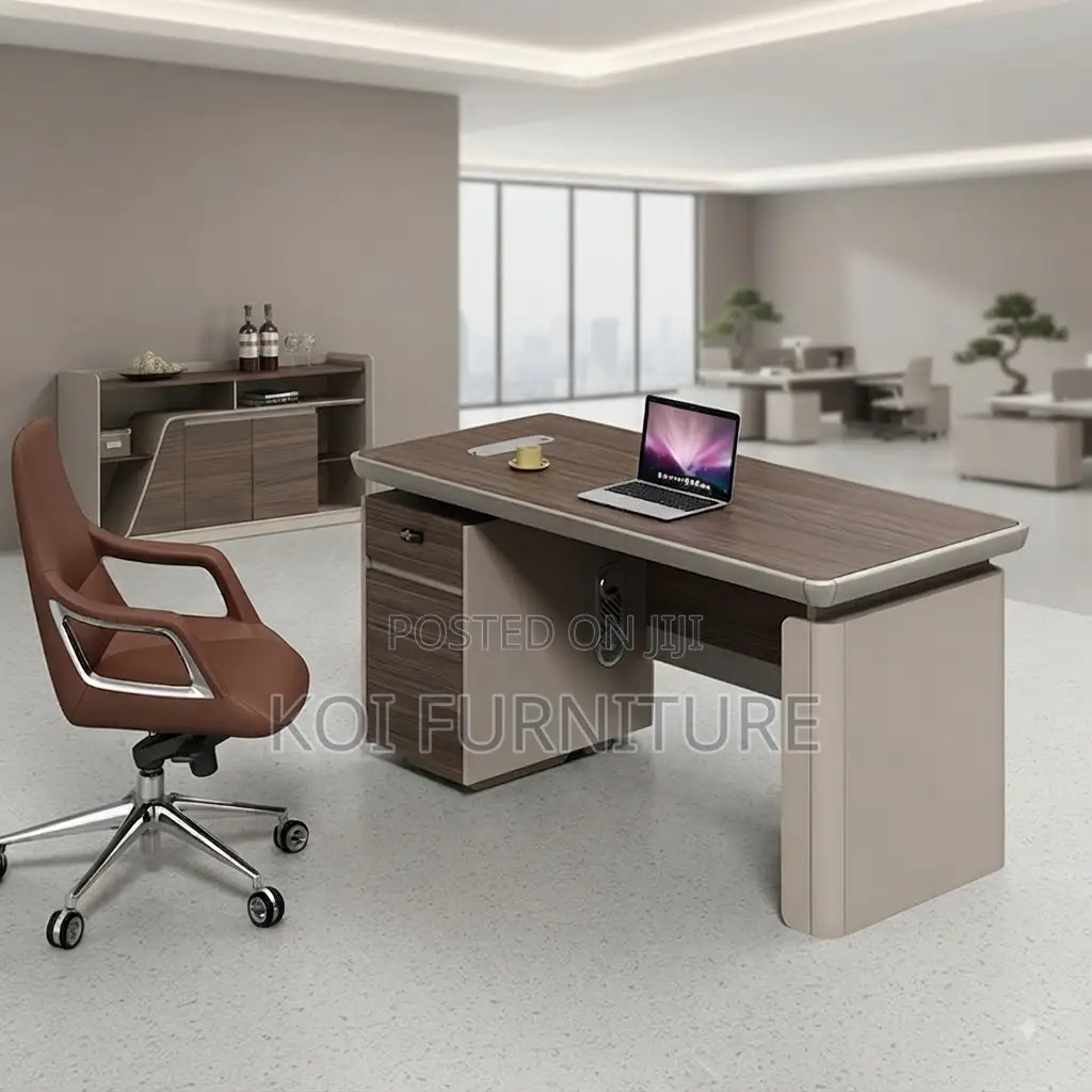 Office Desk; 120cm Executive Smooth Work Desks