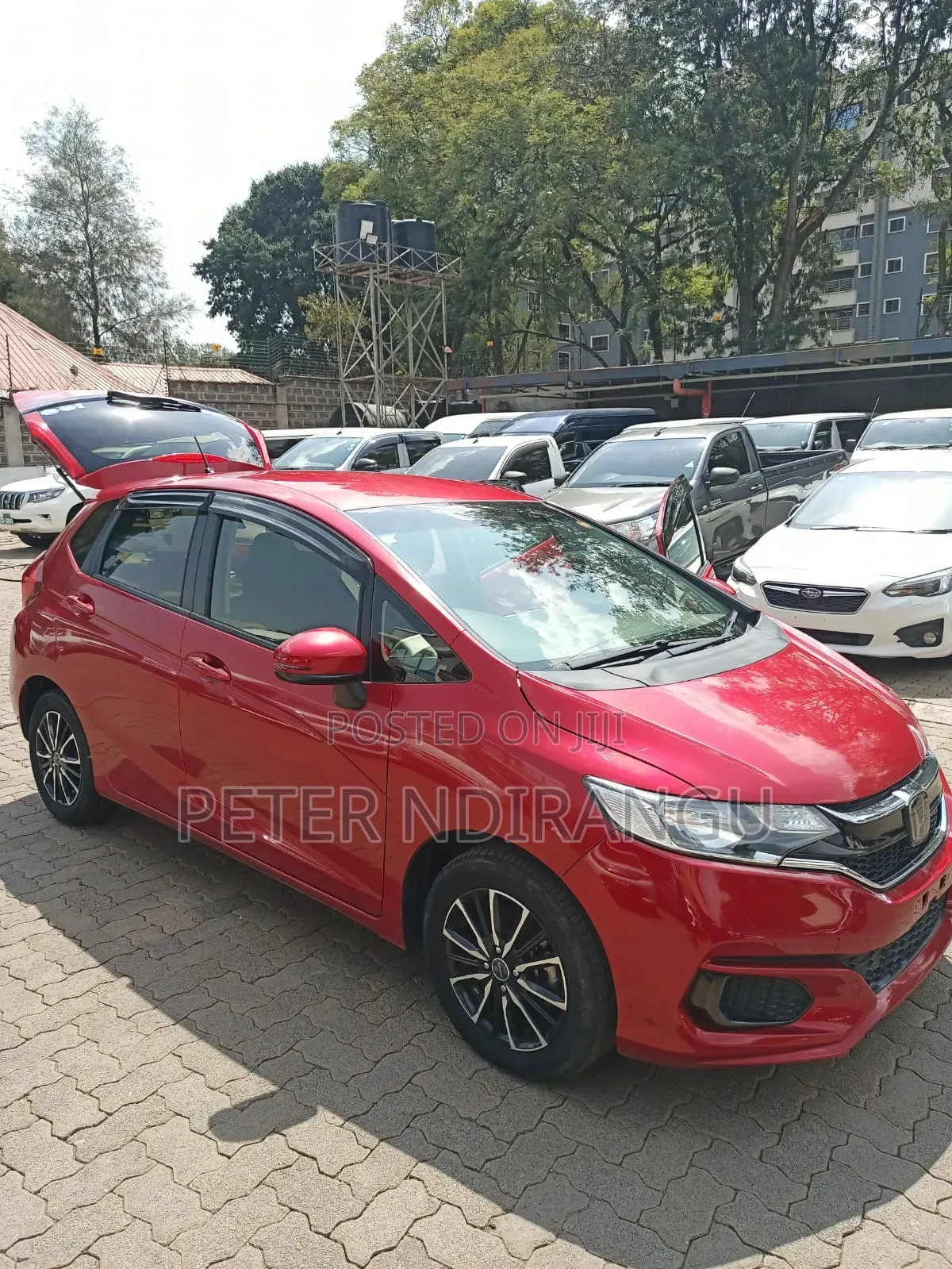 Honda Fit 2019 Red
