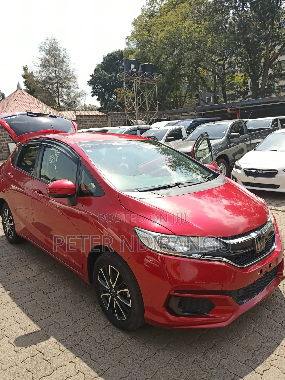 Honda Fit 2019 Red