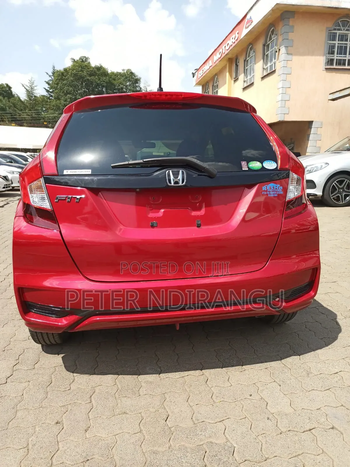 Honda Fit 2019 Red