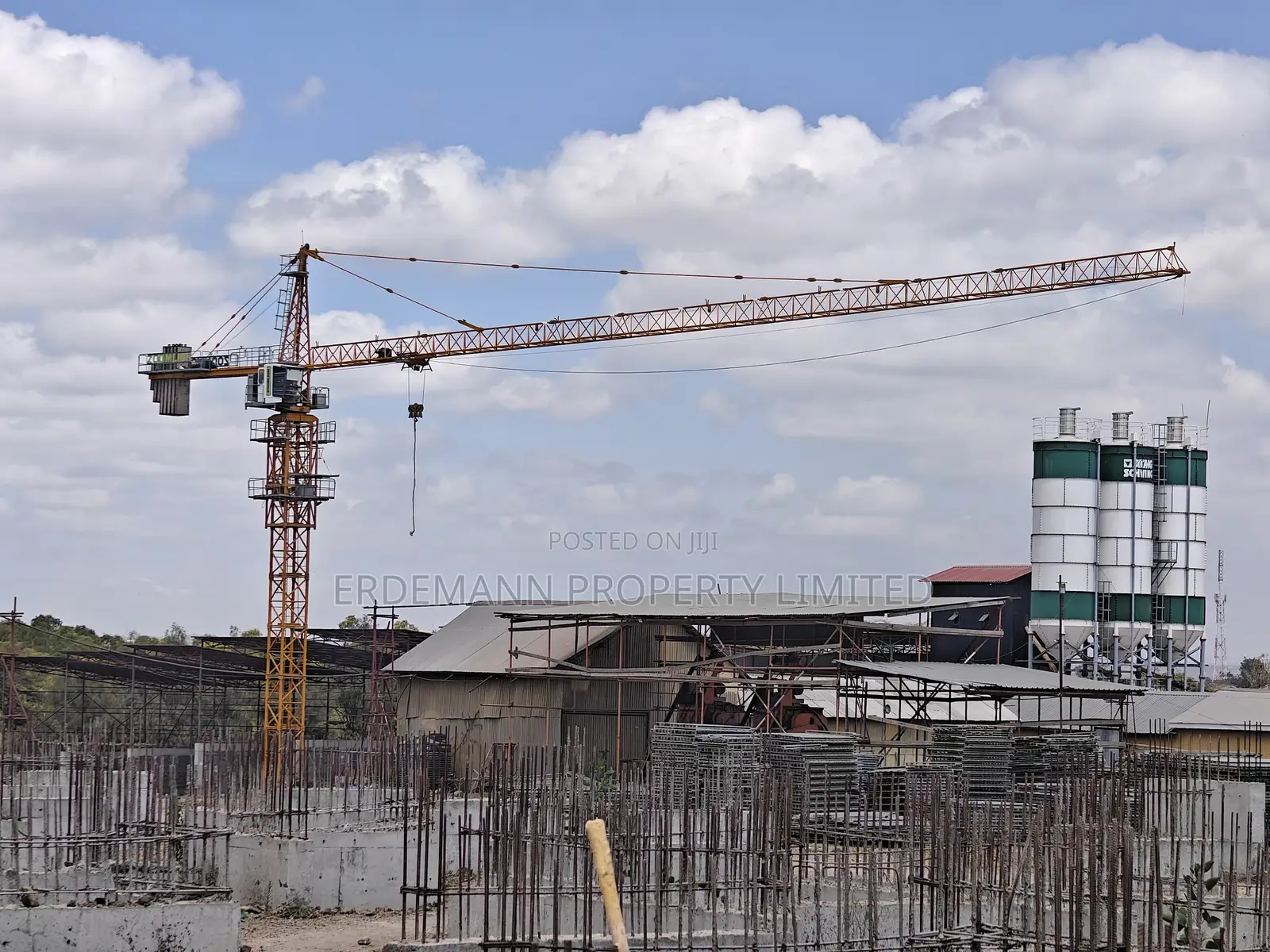 Zoomlion QTZ80 TC6012A-6A Tower Crane 6 Ton 60m Jib 2021