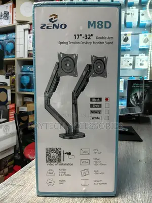 ZENO M8D 17-32" Dual Desktop Monitor Stand