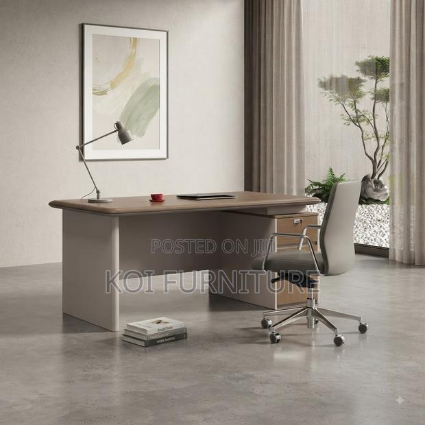 Office Desk; 120cm Executive Smooth Work Desks - thumbnail 5