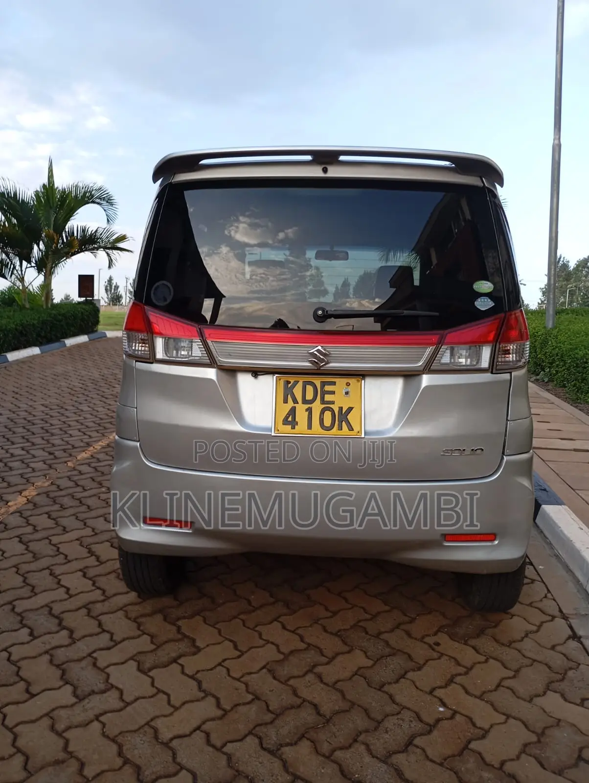 Suzuki Solio G 2014 Silver