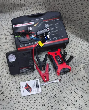 Car Jumstarter Kit With Air Compressor (Quality)
