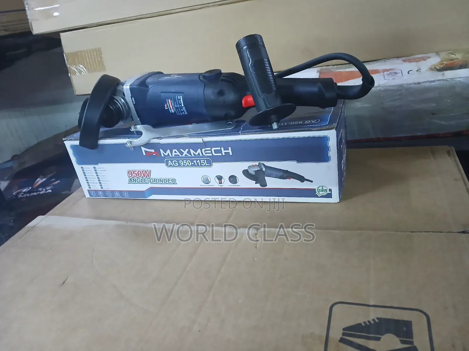 Maxmech 950W Angle Grinder AG 950-115l 