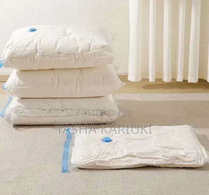 5pcs Vacuum Storage Bags With Free Pump