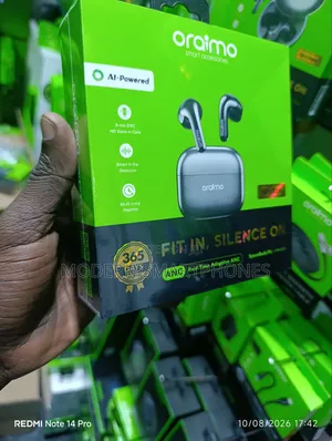 New Spacebuds Fit 6 Mic 60hrs Ai Powered ANC Bluetooth Earphones