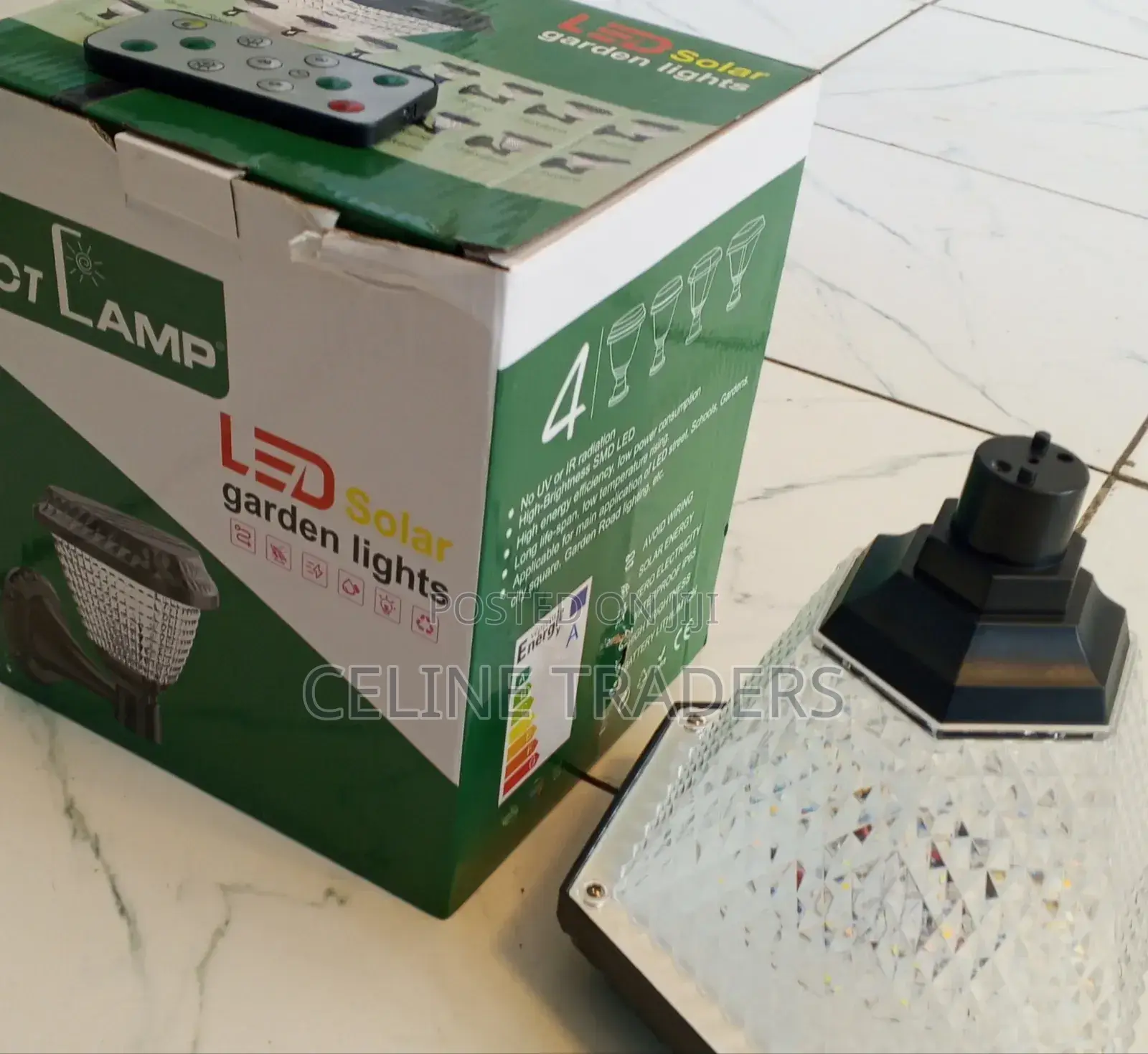 Warm White and White JSot Solar Garden Light
