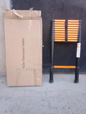 4.3-Meter Single Telescopic Ladder