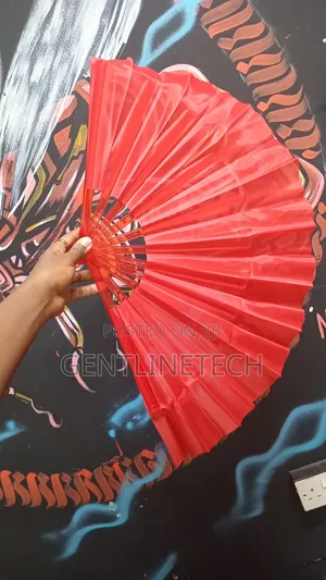 Stylish Red Chinese Fan