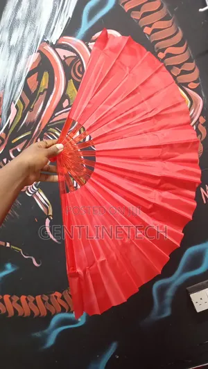 Stylish Red Chinese Fan