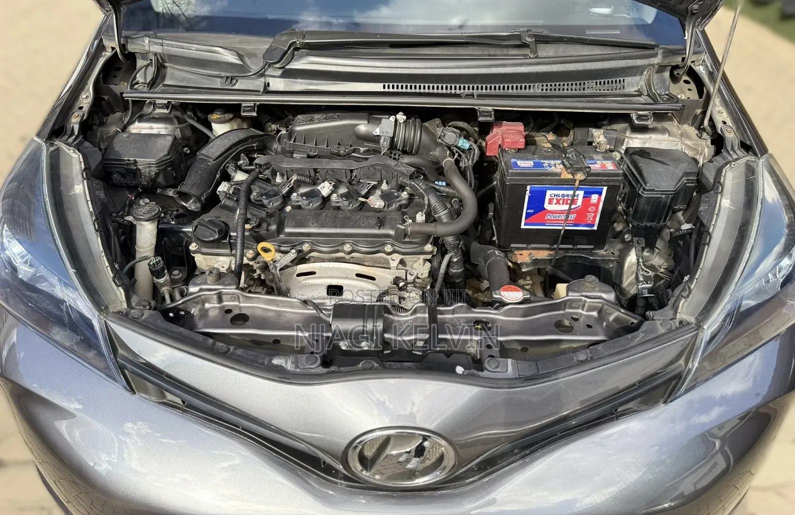Toyota Vitz 2015 Gray
