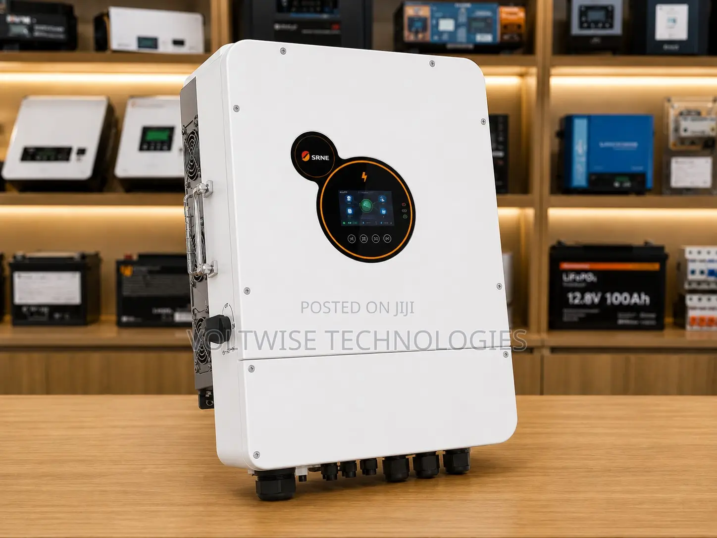 SRNE HESP 12kW 48V Hybrid Solar Inverter – Dual MPPT
