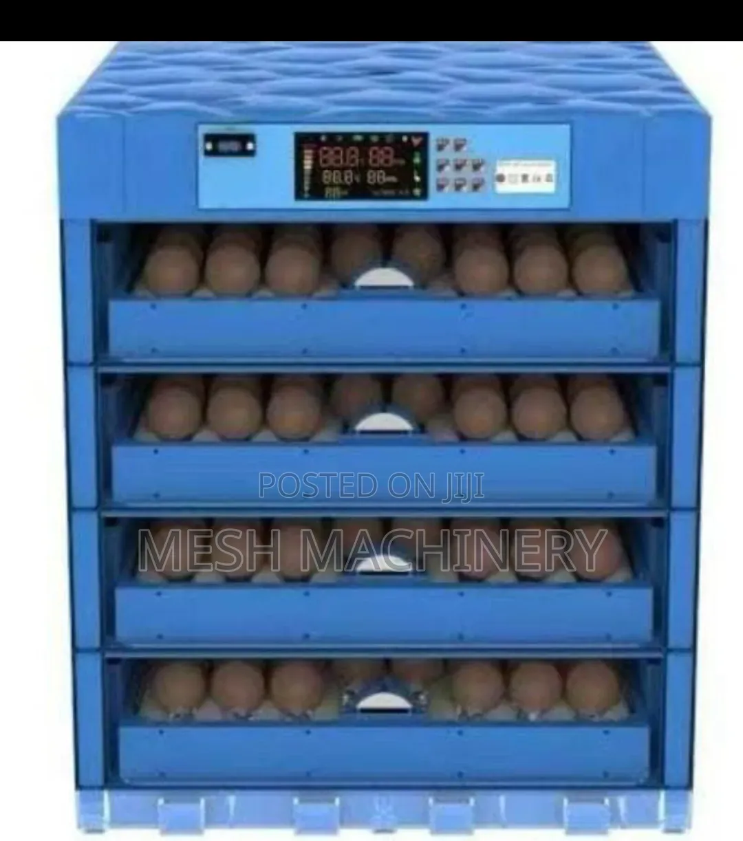 AC/DC Automatic Egg Incubator (256-Egg Capacity)
