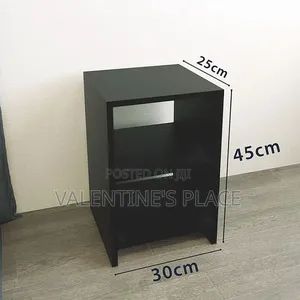 Modern Bedside Table / Nightstand With Open Shelves