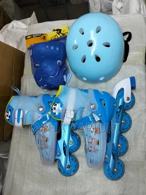 Kids Roller Skates With Protective Gear