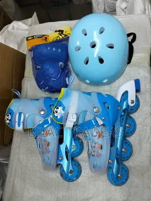 Kids Roller Skates With Protective Gear